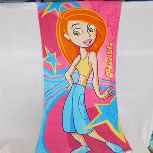Disney Store Kim Possible Beach Towel 30 x 60 retired